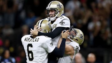 NEW ORLEANS, LA - OCTOBER 16: Wil Lutz