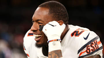 LONDON, ENGLAND - OCTOBER 06: Ha Ha Clinton-Dix #21 of the Chicago Bears looks on following the NFL match between the Chicago Bears and Oakland Raiders at Tottenham Hotspur Stadium on October 06, 2019 in London, England. (Photo by Jack Thomas/Getty Images)