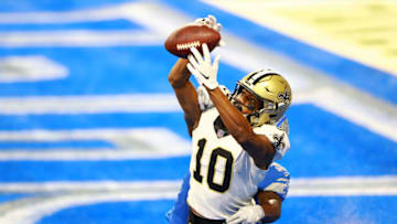 TreQuan Smith #10 of the New Orleans Saints (Photo by Rey Del Rio/Getty Images)