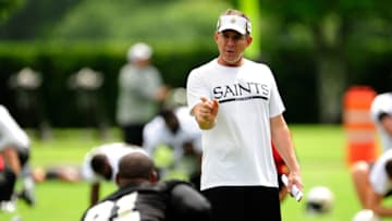 Head coach Sean Payton of the New Orleans Saints (Photo by Stacy Revere/Getty Images)