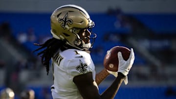 Marquez Callaway #1 of the New Orleans Saints (Photo by Scott Taetsch/Getty Images)