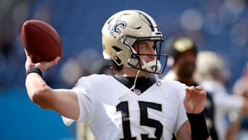 Trevor Siemian, New Orleans Saints (Photo by Silas Walker/Getty Images)
