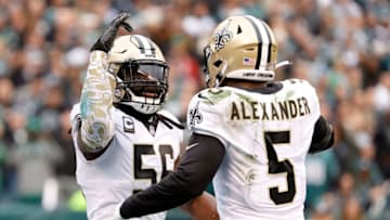 Demario Davis, Kwon Alexander, New Orleans Saints (Photo by Tim Nwachukwu/Getty Images)
