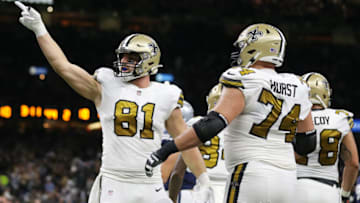 Nick Vannett, New Orleans Saints (Photo by Jonathan Bachman/Getty Images)