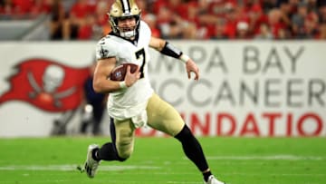 Taysom Hill, New Orleans Saints (Photo by Mike Ehrmann/Getty Images)