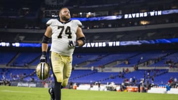 James Hurst, New Orleans Saints (Photo by Scott Taetsch/Getty Images)