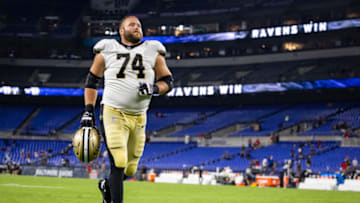 James Hurst, New Orleans Saints (Photo by Scott Taetsch/Getty Images)