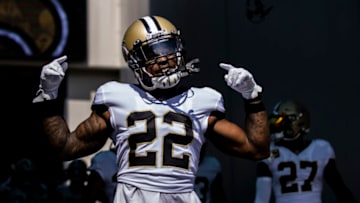 C.J. Gardner-Johnson #22 of the New Orleans Saints. (Photo by James Gilbert/Getty Images)