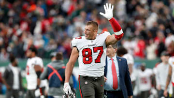 Rob Gronkowski #87 of the Tampa Bay Buccaneers. (Photo by Jim McIsaac/Getty Images)