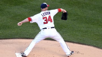 Jon Lester. (Photo by Mitchell Layton/Getty Images)