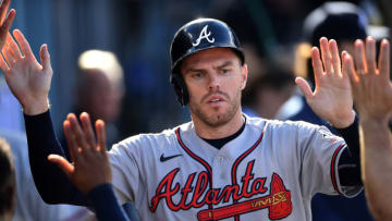 Atlanta Braves first baseman Freddie Freeman (5) Mandatory Credit: Jayne Kamin-Oncea-USA TODAY Sports