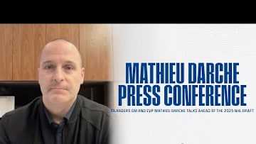 Islanders General Manager & Executive Vice President Mathieu Darche talks all things 2025 NHL Draft