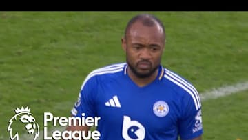 Jordan Ayew's penalty gives Leicester City late hope against Chelsea | Premier League | NBC Sports