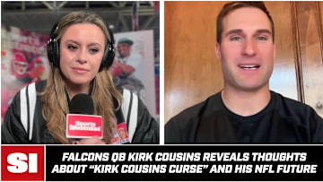 Kirk Cousins Reveals His Thoughts on "Kirk Cousins Curse" | Super Bowl Radio Row