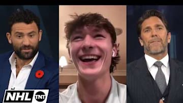 Matthew Schaefer joins the NHL on TNT panel