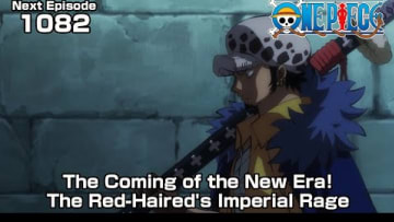 ONE PIECE episode1082 Teaser "The Coming of the New Era! The Red-Haired's Imperial Rage"