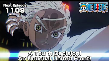 ONE PIECE episode1109 Teaser  "A Tough Decision! An Unusual United Front!"