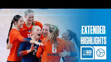 Oregon at Illinois | Extended Highlights | Big Ten Volleyball | 09/26/2025
