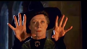 Professor Mcgonagall all magic scenes Years 1-7