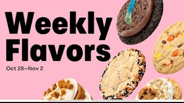 Pumpkin Cake, Halloween Cake Batter Blondie, & More! | Crumbl