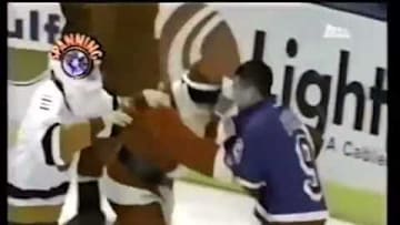 Rangers Fans Sneak Into Islanders Christmas Party