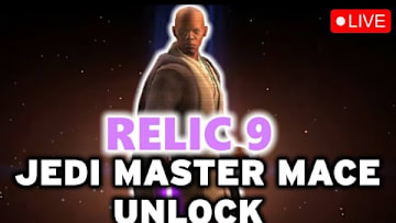 RELIC 9 JEDI MASTER MACE WINDU UNLOCK + TESTING! - Star Wars: Galaxy of Heroes