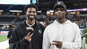 Shedeur Sanders and Cam Ward joke about starting up another football league overseas 