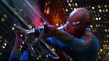 Spider-Man Crane Swinging Scene  - The Amazing Spider-Man (2012) Movie CLIP HD