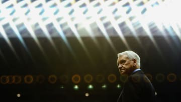 Bobby Robson manager of Newcastle United
