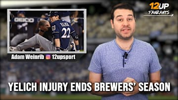 Yelich Injury Ends Brewers' Season
