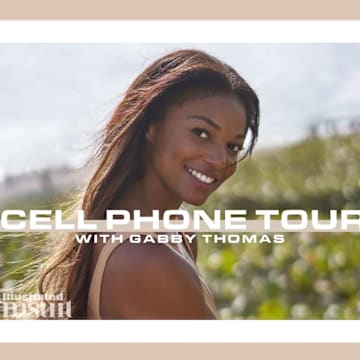 Gabby Thomas Cell Phone Tour