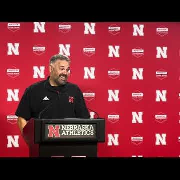 Nebraska Football Coach Matt Rhule - Post Northern Iowa