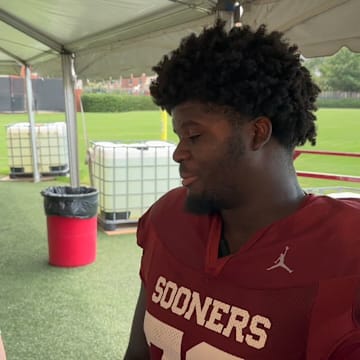 Oklahoma OL Ryan Fodje Fall Camp Interview (Aug. 11)
