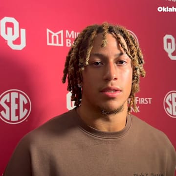 Oklahoma safety Billy Bowman Tulane Postgame