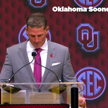 SEC Media Day: Oklahoma Coach Brent Venables