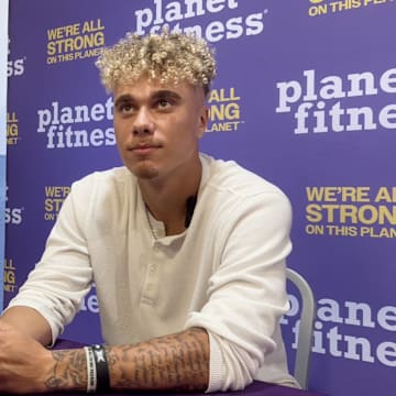 Tayven Jackson Looks Ahead To Space Game at Planet Fitness Meet-and-Greet