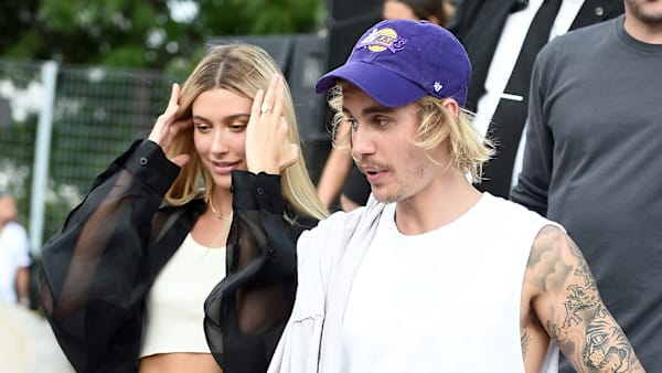 NEW YORK, NY - SEPTEMBER 06: Hailey Baldwin (L) and Justin Bieber attend the John Elliott front row during New York Fashion Week: The Shows on September 6, 2018 in New York City. (Photo by Theo Wargo/Getty Images for NYFW: The Shows) NEW YORK, NY - SEPTEMBER 06: Hailey Baldwin (L) and Justin Bieber attend the John Elliott front row during New York Fashion Week: The Shows on September 6, 2018 in New York City. (Photo by Theo Wargo/Getty Images for NYFW: The Shows)