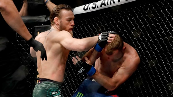 Conor McGregor knocks out Donald Cerrone at UFC 246 Conor McGregor knocks out Donald Cerrone at UFC 246