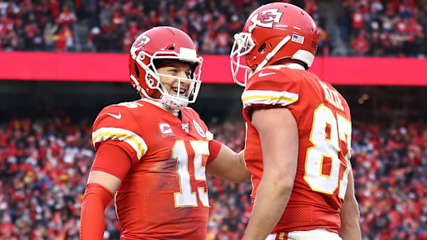 Patrick Mahomes, Travis Kelce Patrick Mahomes, Travis Kelce