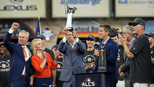 Jim Crane, Whitney Crane, Reid Ryan, AJ Hinch Jim Crane, Whitney Crane, Reid Ryan, AJ Hinch