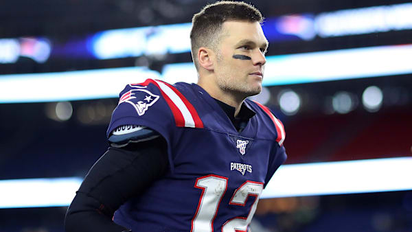 FOXBOROUGH, MASSACHUSETTS - OCTOBER 10: Tom Brady #12 of the New England Patriots celebrates after defeating the New York Giants in the game at Gillette Stadium on October 10, 2019 in Foxborough, Massachusetts. (Photo by Maddie Meyer/Getty Images) FOXBOROUGH, MASSACHUSETTS - OCTOBER 10: Tom Brady #12 of the New England Patriots celebrates after defeating the New York Giants in the game at Gillette Stadium on October 10, 2019 in Foxborough, Massachusetts. (Photo by Maddie Meyer/Getty Images)