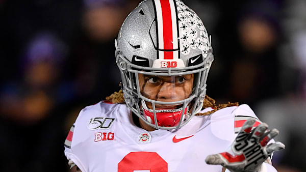 EVANSTON, ILLINOIS - OCTOBER 18: Chase Young #2 of the Ohio State Buckeyes warms up before the game against the Northwestern Wildcats at Ryan Field on October 18, 2019 in Evanston, Illinois. (Photo by Quinn Harris/Getty Images) EVANSTON, ILLINOIS - OCTOBER 18: Chase Young #2 of the Ohio State Buckeyes warms up before the game against the Northwestern Wildcats at Ryan Field on October 18, 2019 in Evanston, Illinois. (Photo by Quinn Harris/Getty Images)