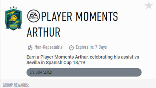 EA Sports released a Player Moments Arthur during FIFA 20 Future Stars EA Sports released a Player Moments Arthur during FIFA 20 Future Stars
