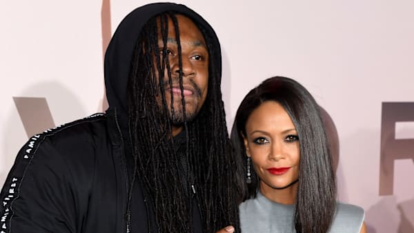Thandie Newton, Marshawn Lynch Thandie Newton, Marshawn Lynch