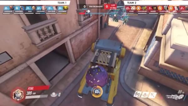 A Wrecking Ball pushed the payload to the first point on Rialto by itself. A Wrecking Ball pushed the payload to the first point on Rialto by itself.