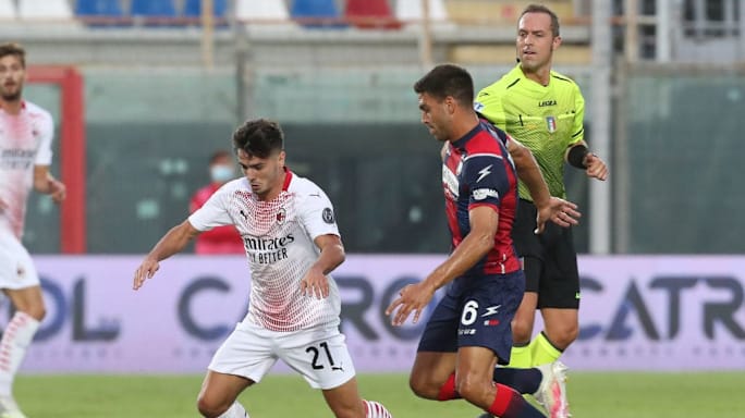 Hasil Pertandingan Dan Rating Pemain Crotone Vs Ac Milan Serie A 2020 21 90min