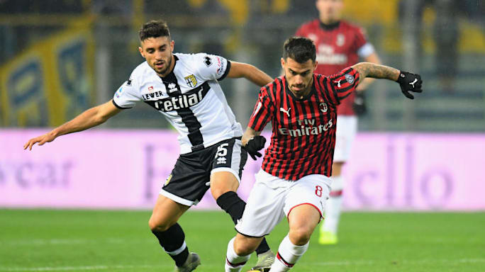 Ac Milan Vs Parma Serie A 2019 20 Live Streaming Jadwal Laga Dan Info Skuat 90min