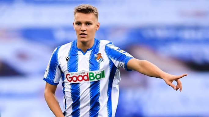 odegaard jersey number