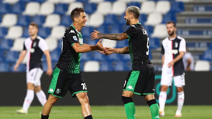 Hasil Pertandingan Dan Rating Pemain Serie A 2019 20 Sassuolo Vs Juventus 90min