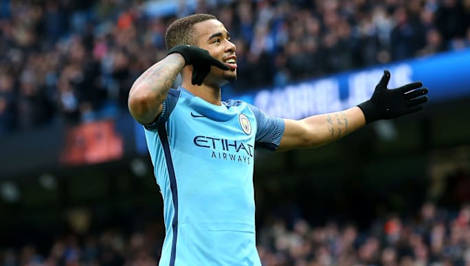 Manchester City Prodigy Gabriel Jesus Reveals Real Reason Behind Phone Goal Celebration Ht Media